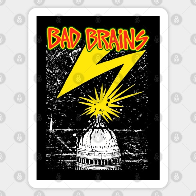 Bad Brains Sticker by OniSide